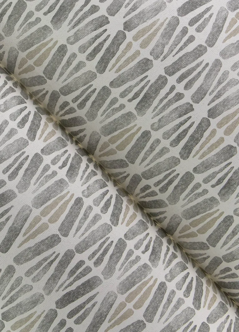 Chesapeake Nabi Geometric Wallpaper - Charcoal — Ảnh 2