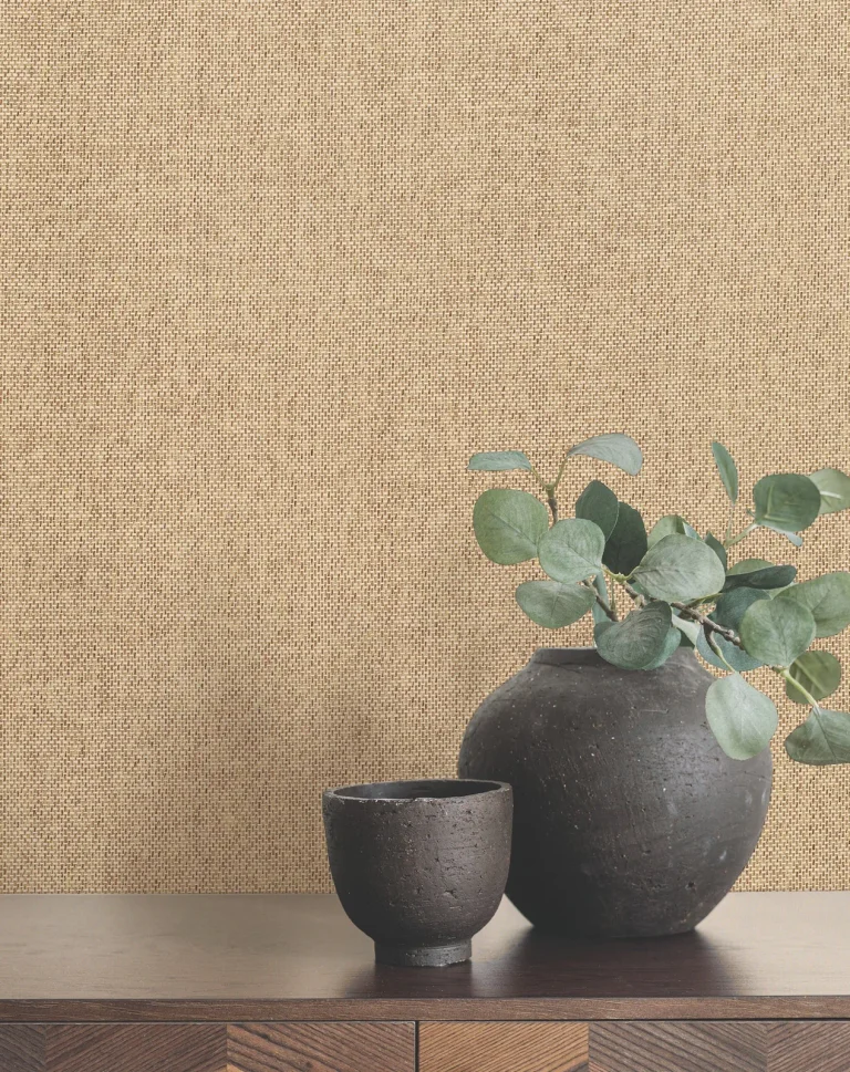 Ronald Redding Radiant Paperweave Wallpaper - Butter — Ảnh 3