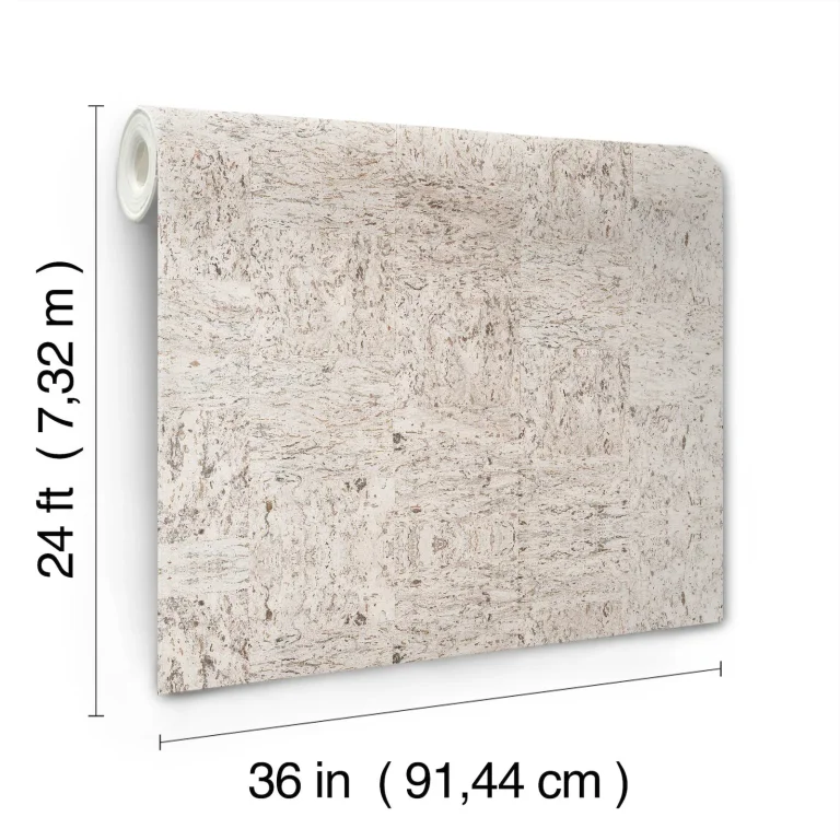Ronald Redding Caldera Cork Wallpaper - Silver — Ảnh 3