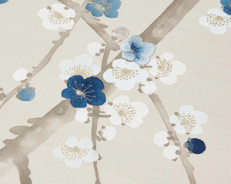Blue Song Artwork - Prunus - Medium / Triptych — Image 2