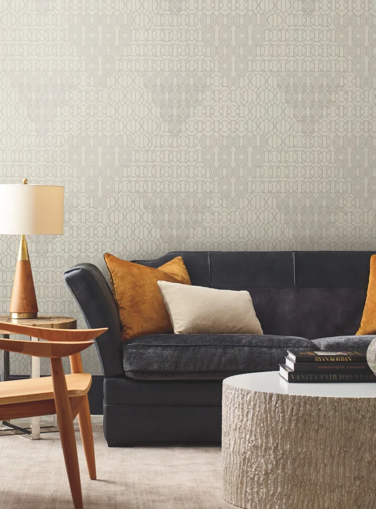 Modern Chandelier Wallpaper - Glint — Ảnh 3