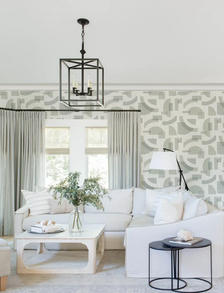 Fulton Shapes Wallpaper - Sea Green — Ảnh 5