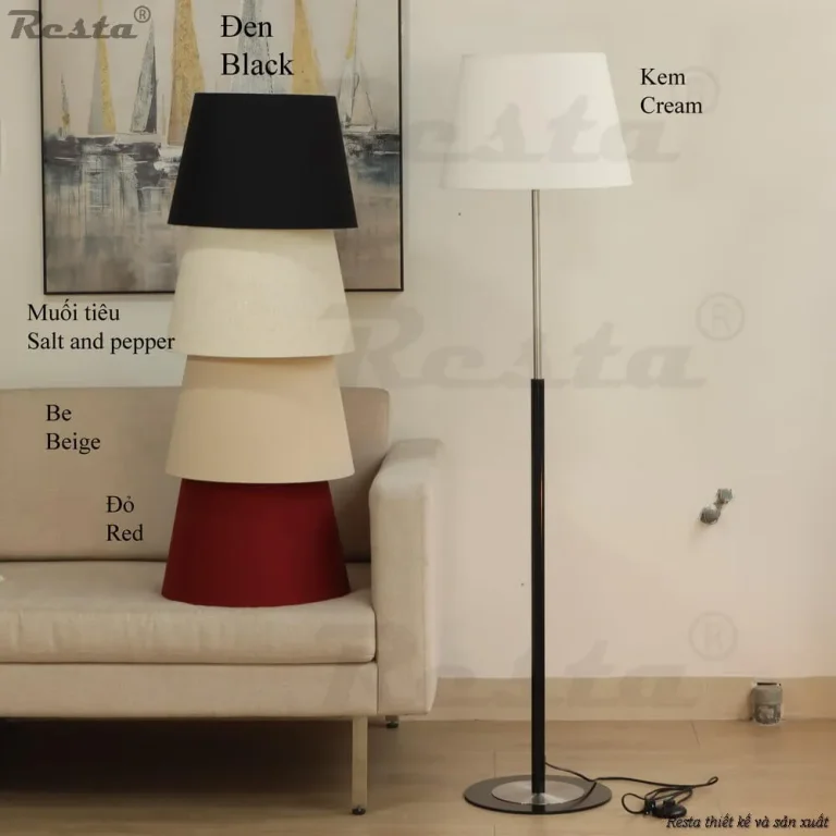 Đèn cây Resta 28 - Màu đỏ — Ảnh 2