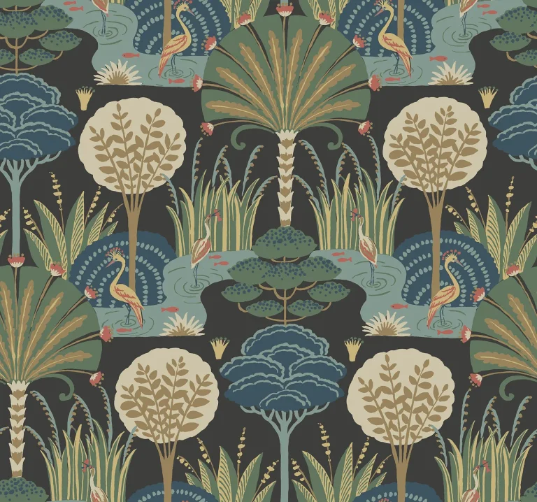 Mandeville Tropical Paradise Wallpaper - Multicolor — Ảnh 3