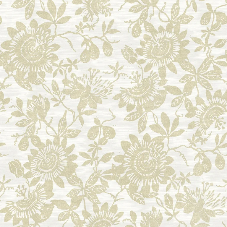 Helen Floral Trail Wallpaper - Gold — Ảnh 2