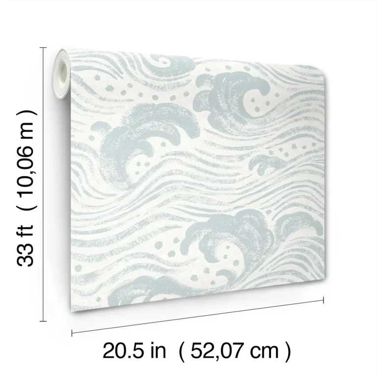 Swell Wallpaper - Light Blue — Ảnh 6