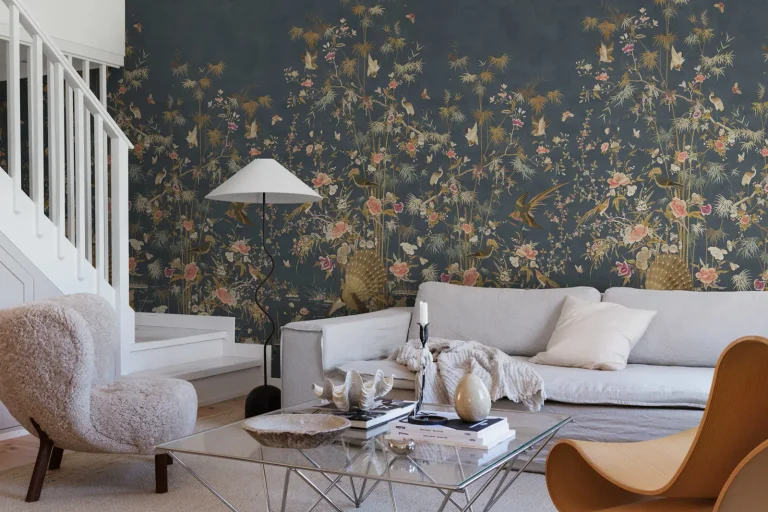 Chinoiserie Garden, Dark Blue — Ảnh 4