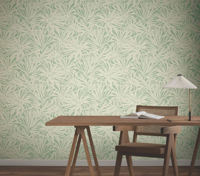 Floral Canopy Wallpaper - Olive — Ảnh 7