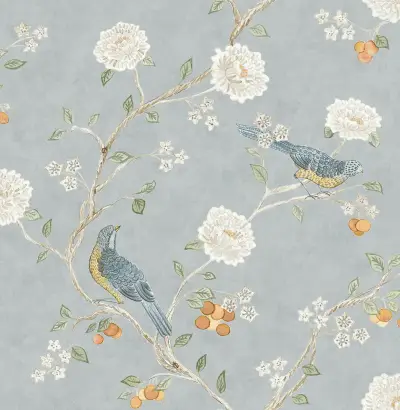 Wellesley Chinoiserie Wallpaper - Blue