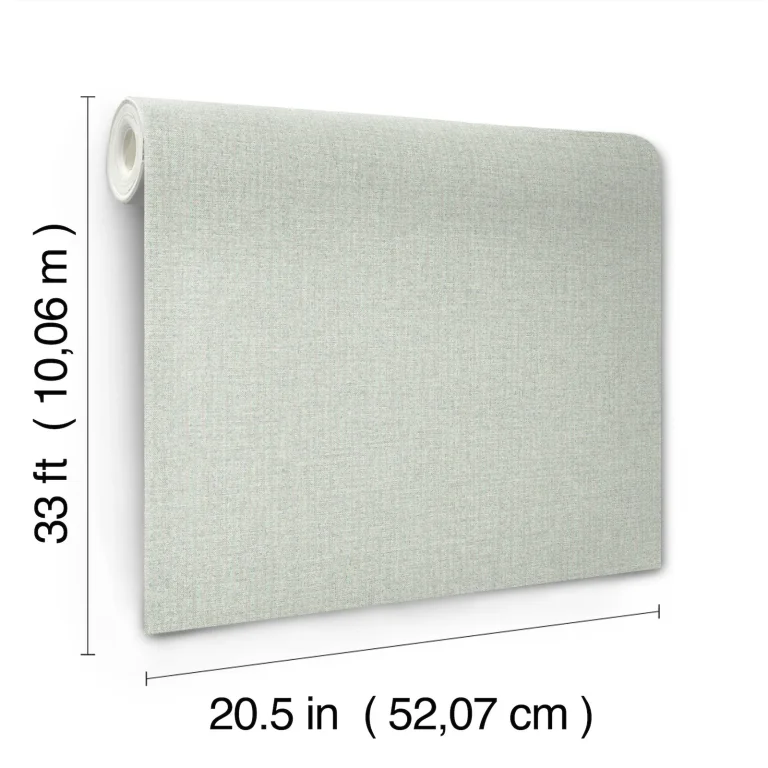 Lawndale Textured Pinstripe Wallpaper - Sage — Ảnh 4