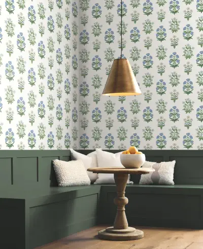 Mughal Rose — Indigo