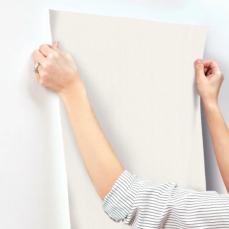 Dutch Braid Wallpaper - Cream — Image 2