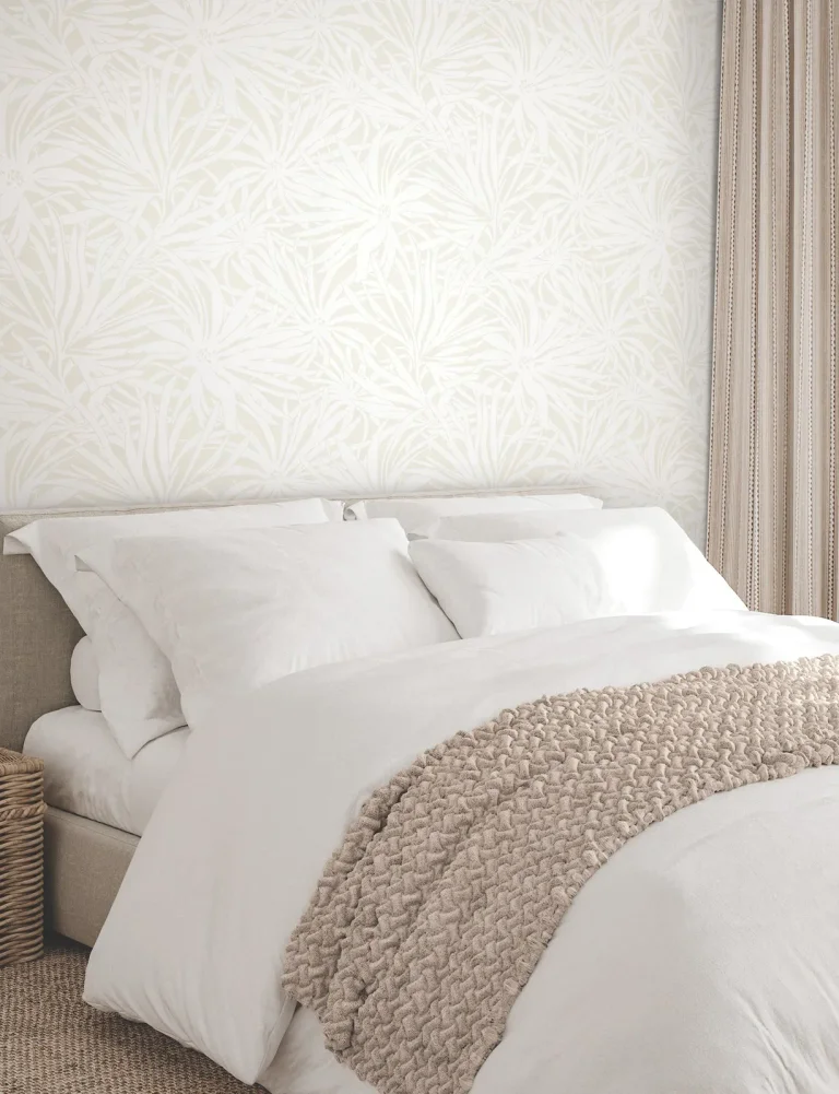 Floral Canopy Wallpaper - Cream — Ảnh 3