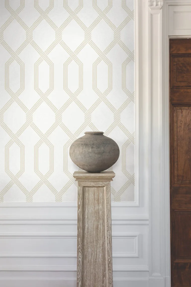 Ronald Redding Palisade Wallpaper - Beige — Ảnh 4