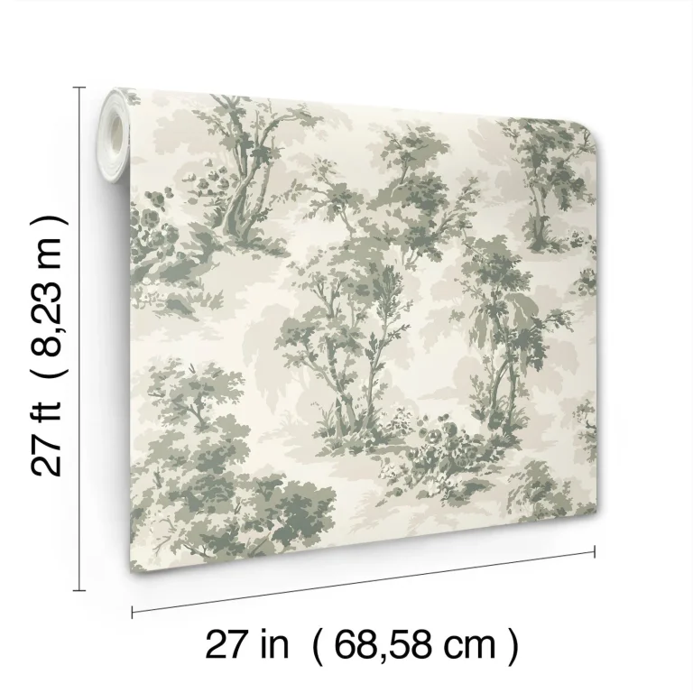 Chris Loves Julia Sainsbury Forest Wallpaper - Sage — Ảnh 4