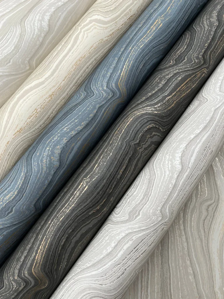 Candice Olson Mineral Shimmer Wallpaper - White & Pearl — Ảnh 4