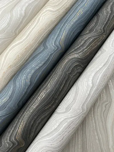 Candice Olson Mineral Shimmer Wallpaper - Warm Neutral & Pearl