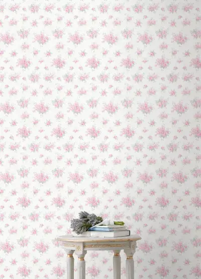 LoveShackFancy Pasadena Ikat Wallpaper - Pastel