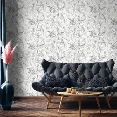 Elle Decoration 2 - 10202-10 Fauna - Grey & White