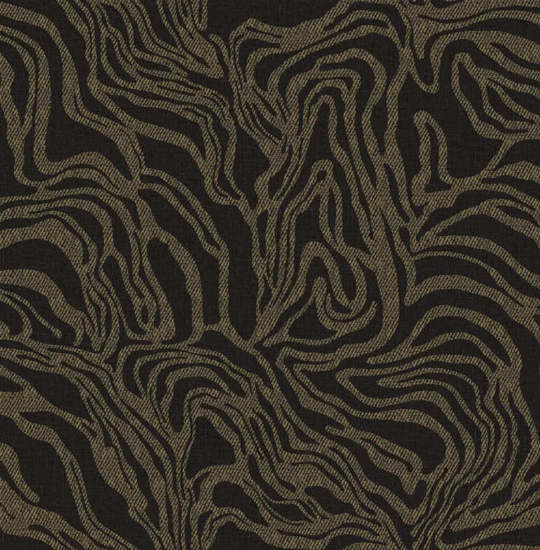 Massar Modern Marbled Wallpaper - Black — Ảnh 2