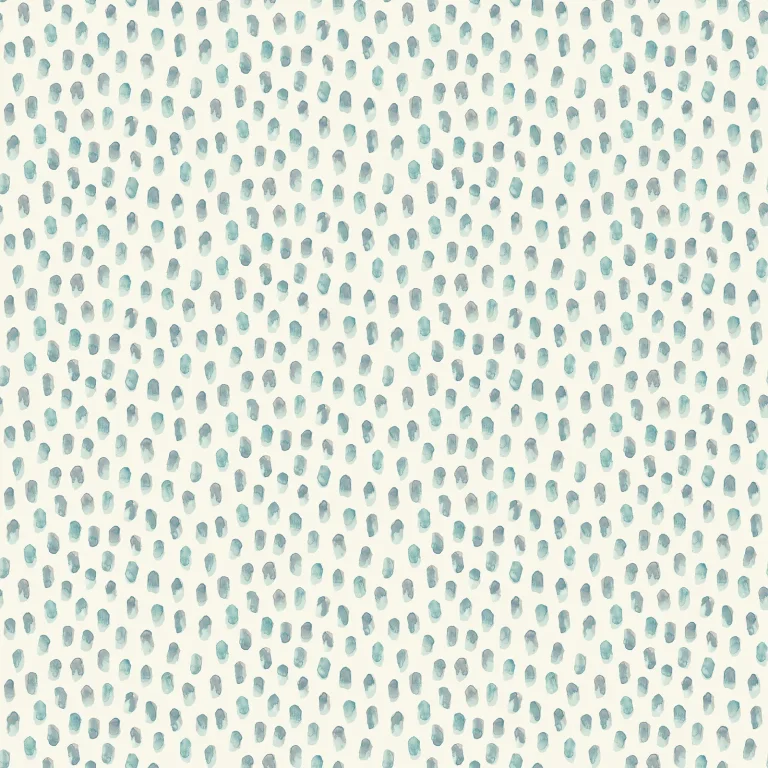 Chesapeake Sand Drips Painted Dots Wallpaper - Aqua — Ảnh 2