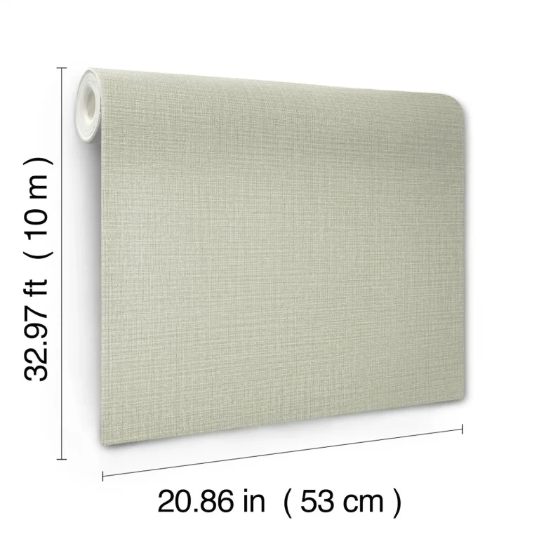 Georgette Faux Fabric Wallpaper - Moss — Ảnh 4