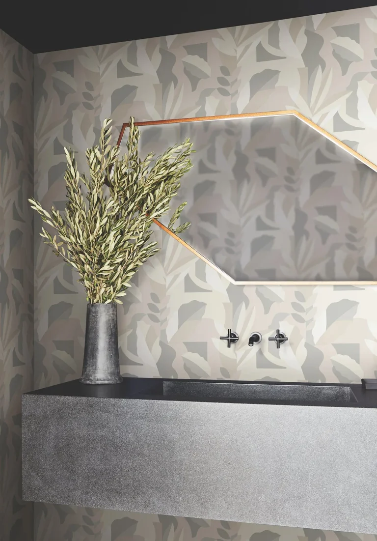 Papier Colle Wallpaper - Neutral — Ảnh 3