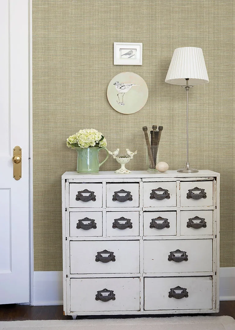 Chesapeake Kent Woven Wallpaper - Seafoam — Ảnh 5