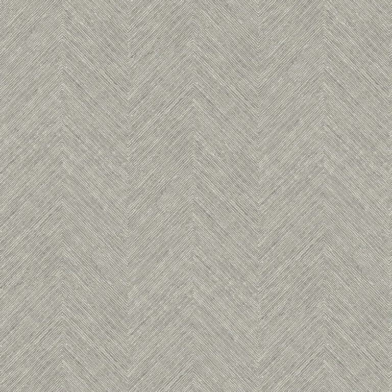 Chesapeake Caladesi Linen Chevron Wallpaper - Dark Grey — Ảnh 5