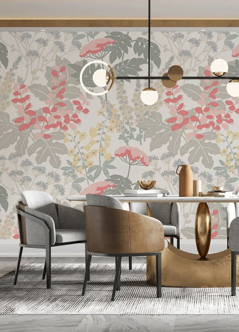 Paradise Wall Mural - Pink — Image 4