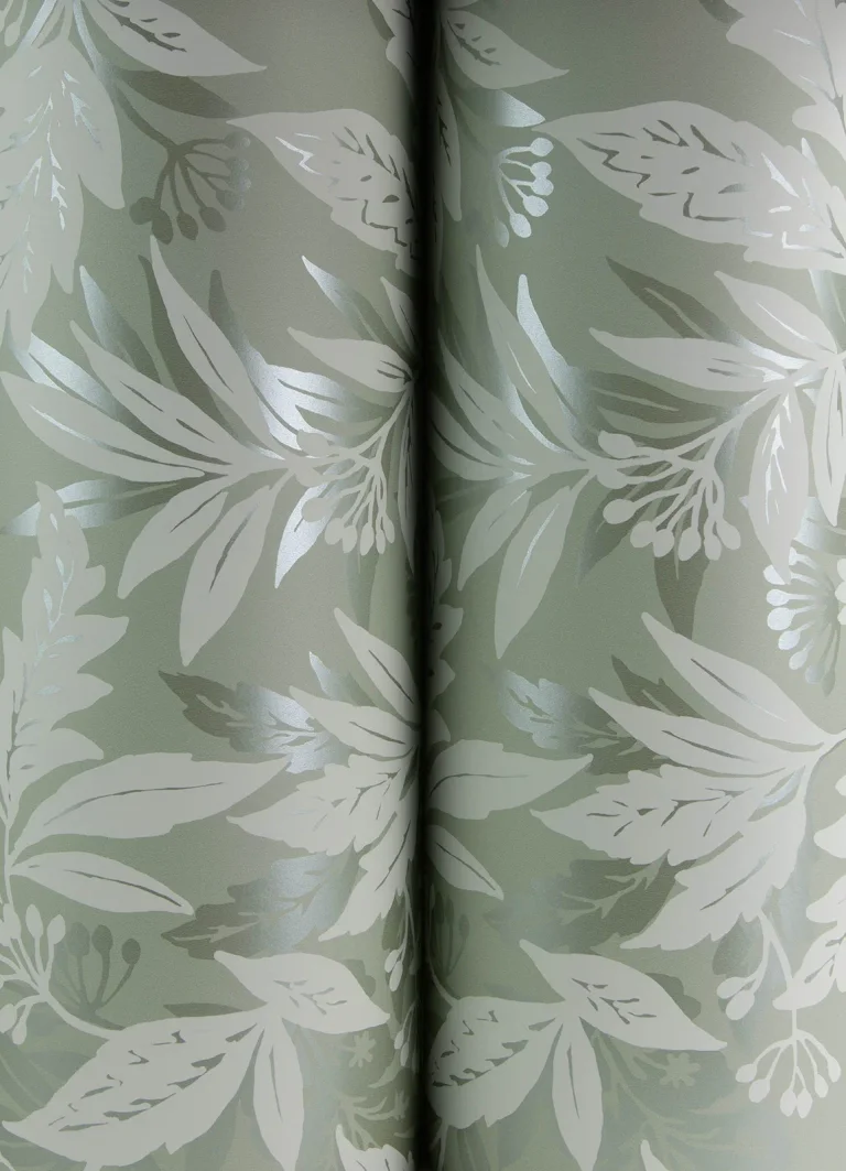Anita Woodland Floral Wallpaper - Sage — Ảnh 3