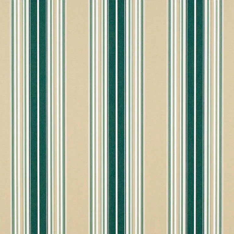 FOREST GREEN/BEIGE/NATURAL FANCY STRIPE