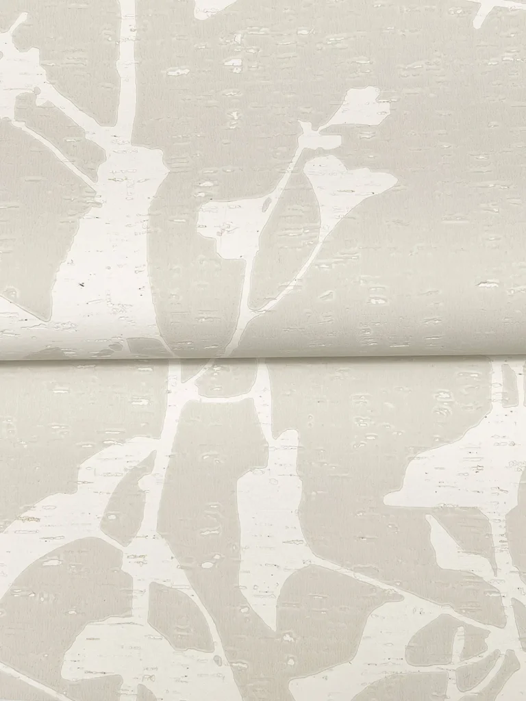 Ronald Redding Ginkgo Silhouette Cork Wallpaper - Taupe — Ảnh 6