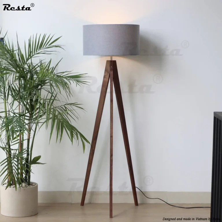 Tripod Resta 07 floor lamp - Black — Ảnh 4
