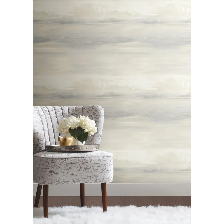 Candice Olson Soothing Mists Scenic Wallpaper - White — Ảnh 7