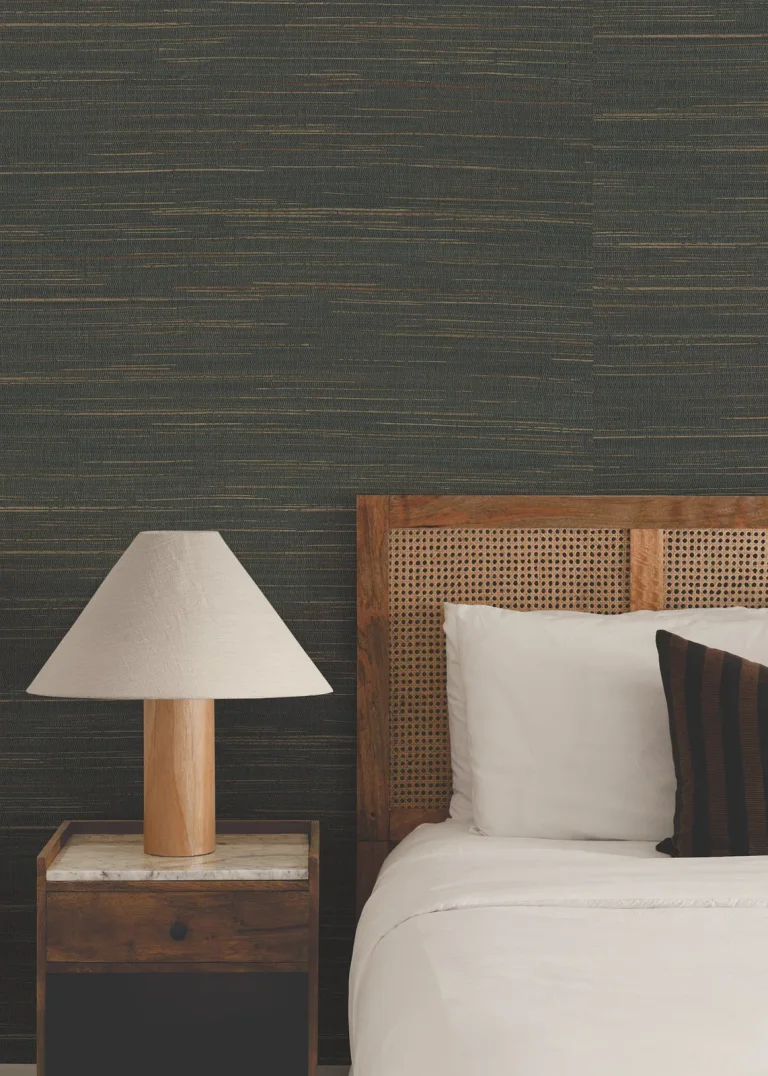 Ronald Redding Multicolored Hemp Wallpaper - Lead — Ảnh 5