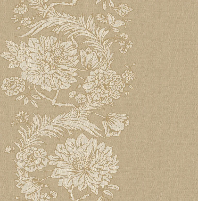 Chris Loves Julia Gisela Floral Columns Wallpaper - Neutral — Ảnh 4