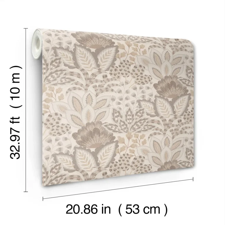 Catherine Botanical Wallpaper - Neutral — Ảnh 2