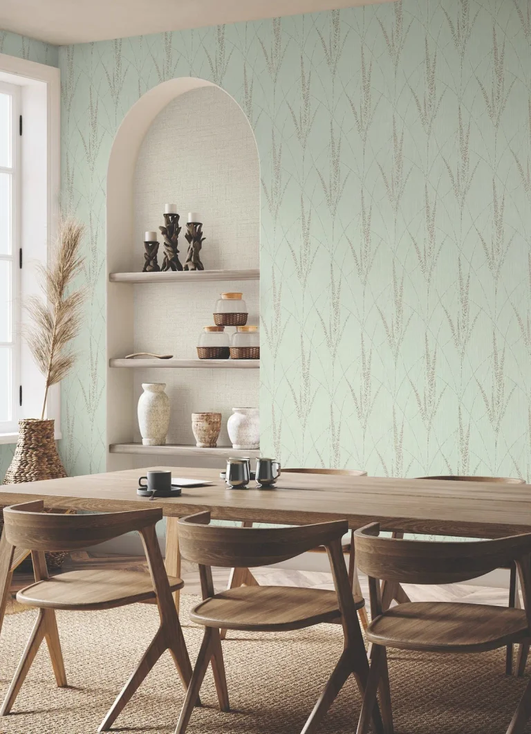 Graceful Willow Wallpaper - Lagoon — Image 5