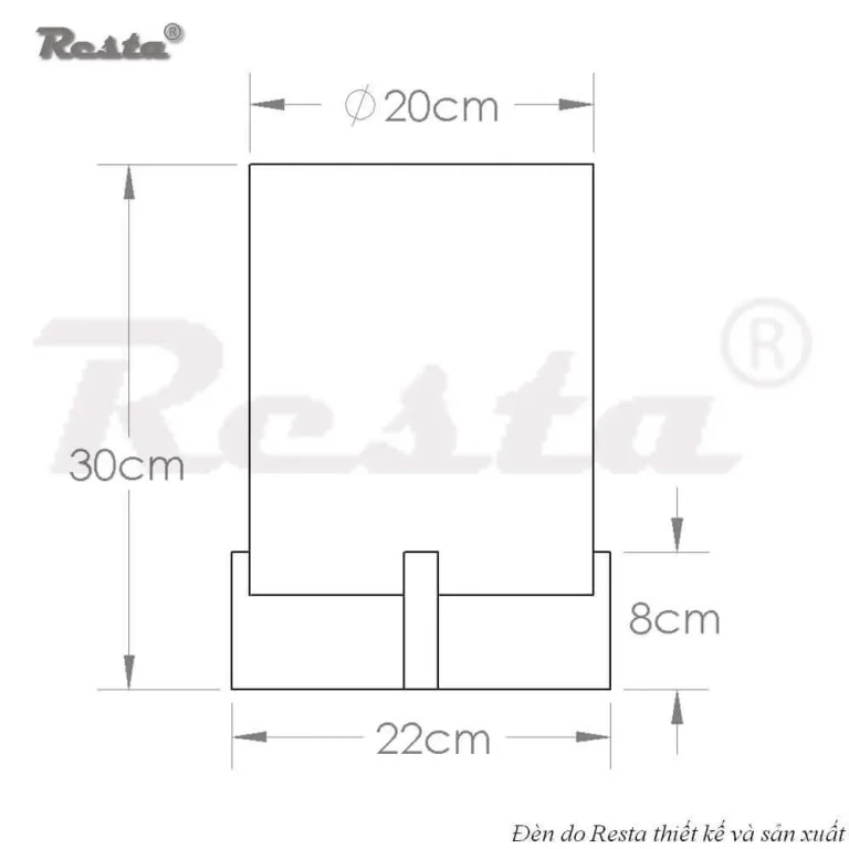 Đèn bàn Resta 42 — Ảnh 8