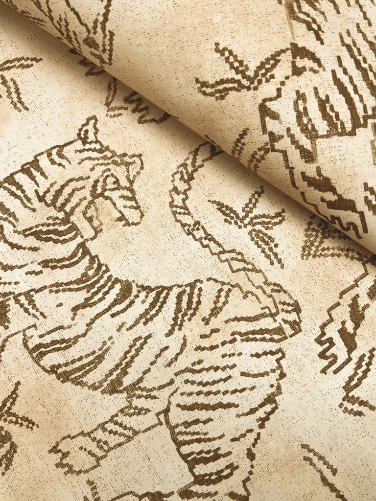 Orly Tigers Wallpaper - Blush/Brown — Ảnh 5