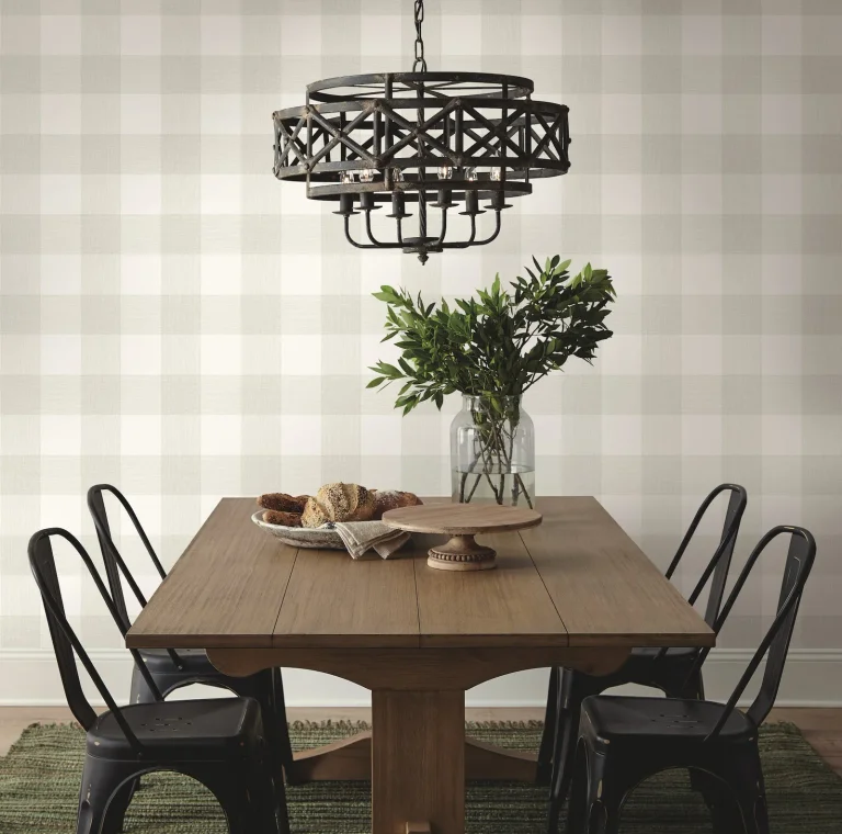 Magnolia Home Common Thread Wallpaper - Fog Green — Ảnh 4