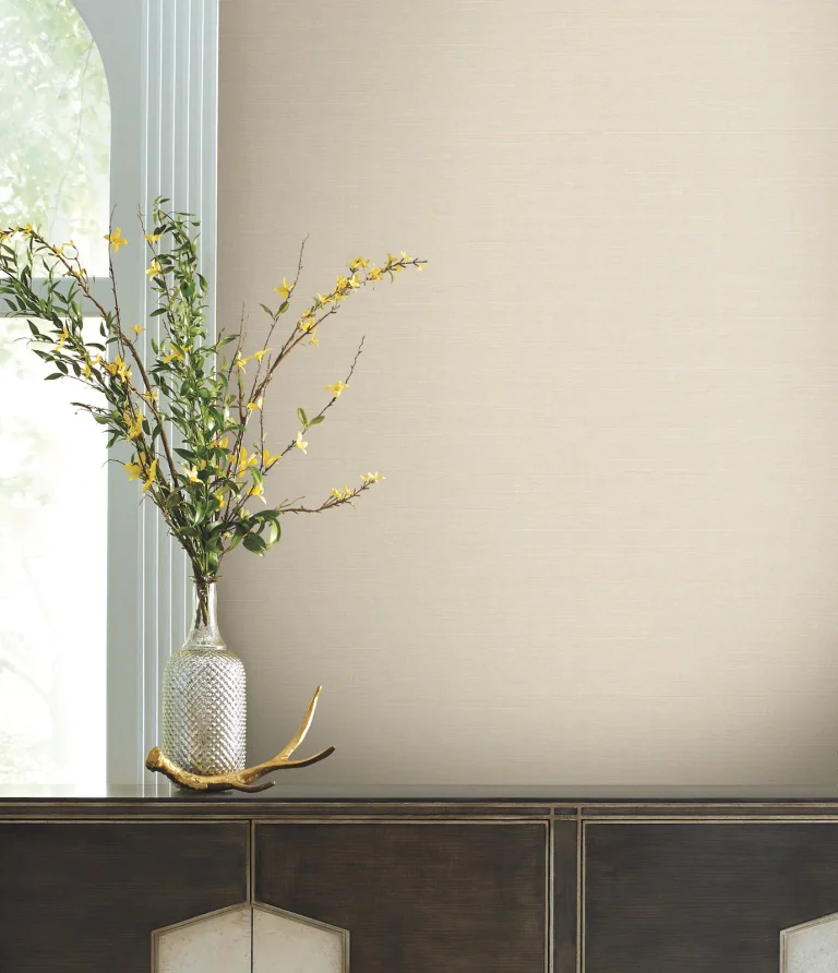 Ronald Redding Delicate Abaca Wallpaper - Sand — Ảnh 3