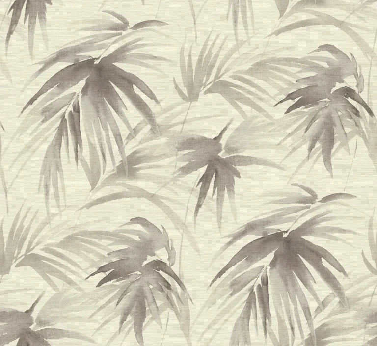 Darlana Grasscloth Wallpaper - Pewter — Ảnh 2