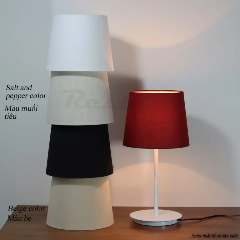 Resta 17 table lamp - Red - RESTA-26267 — Image 7