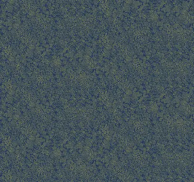 Rifle Paper Co. Champagne Dots Wallpaper - Gold & Navy