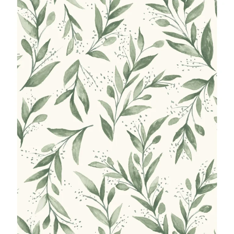 Magnolia Home Olive Branch Wallpaper - Olive Grove — Ảnh 4