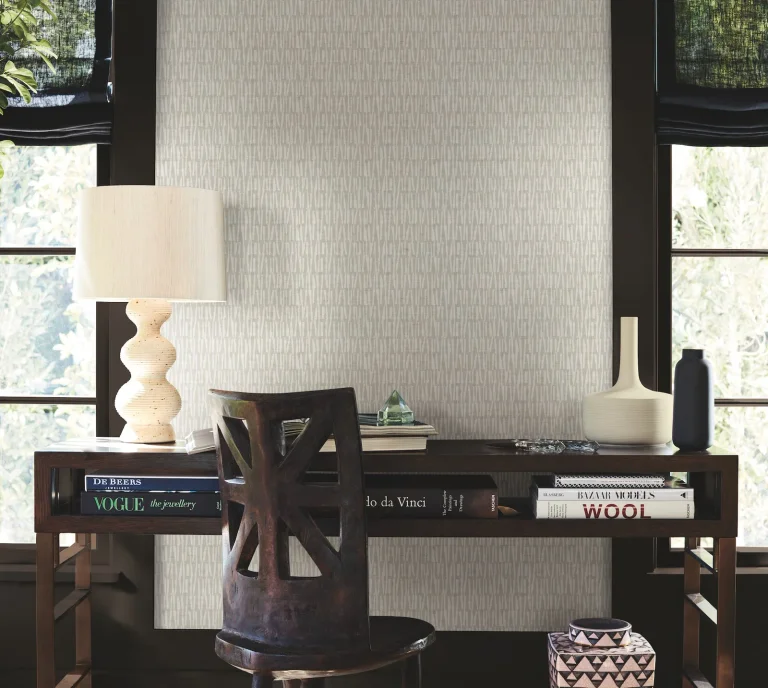 Thatched Wallpaper - Grey — Image 5