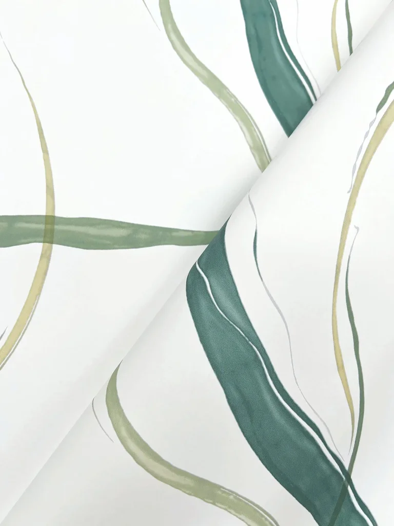 Ink Flow Wallpaper - Green — Image 2