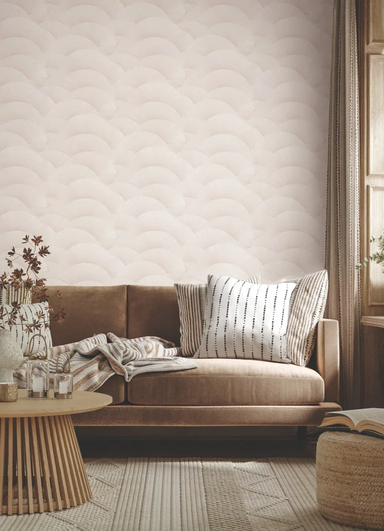 Ronald Redding Morning Shell Wallpaper - Blush — Ảnh 5